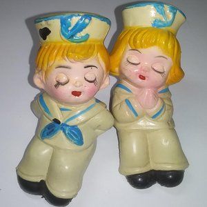 #2 Boy and Girl Sailor Shaker Set